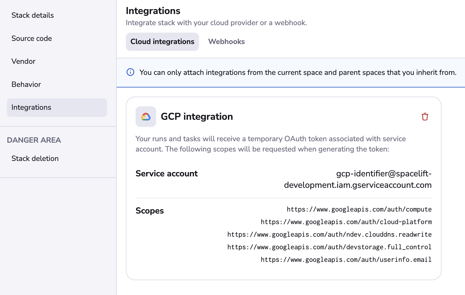 Google Cloud Platform (GCP) - Spacelift Documentation