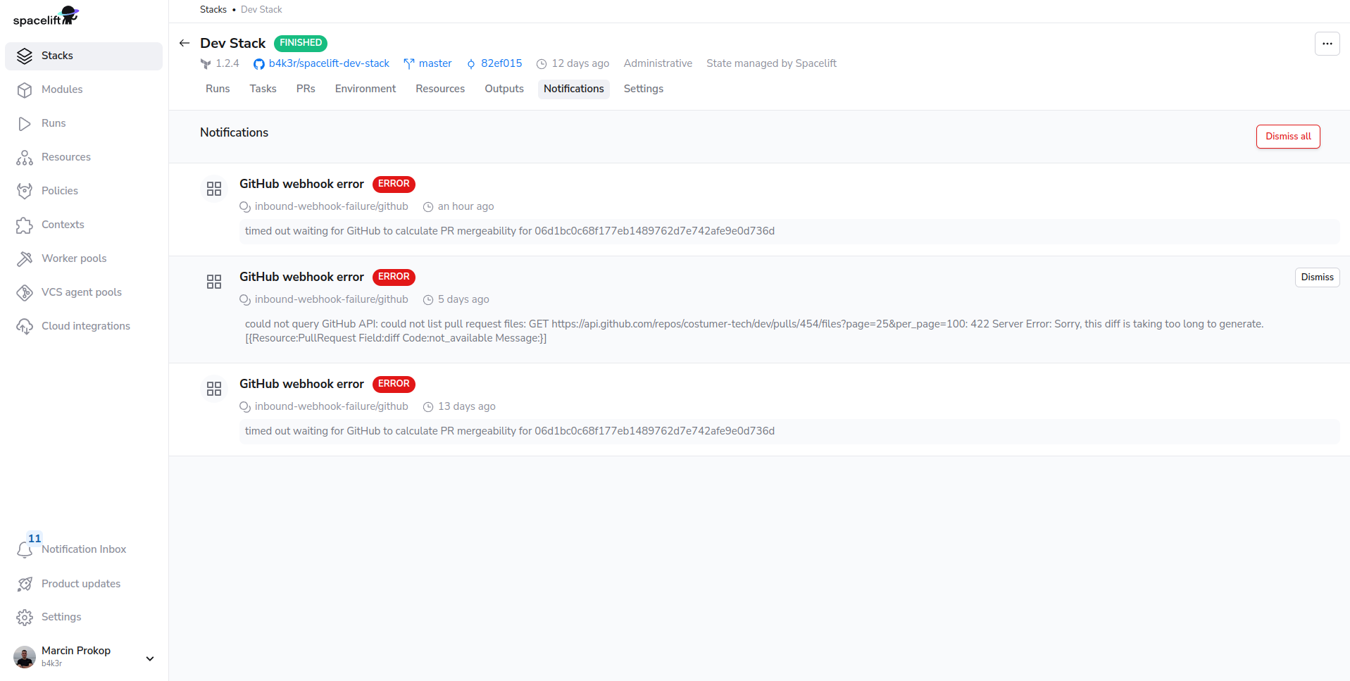 Notifications Spacelift Documentation Notifications Spacelift Documentation