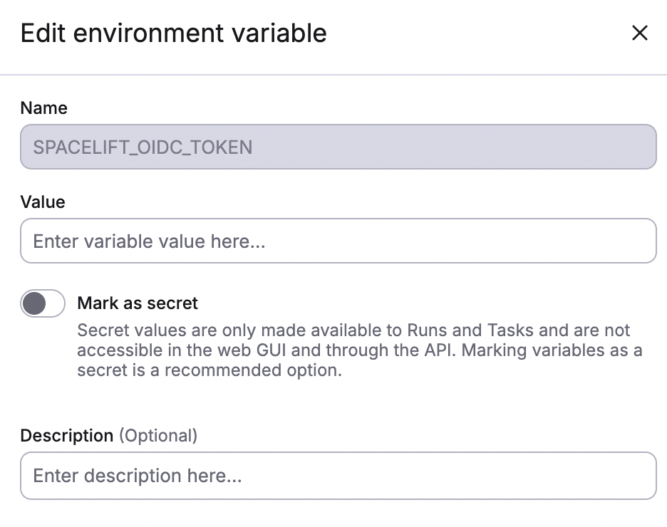 Editing a computed variable value