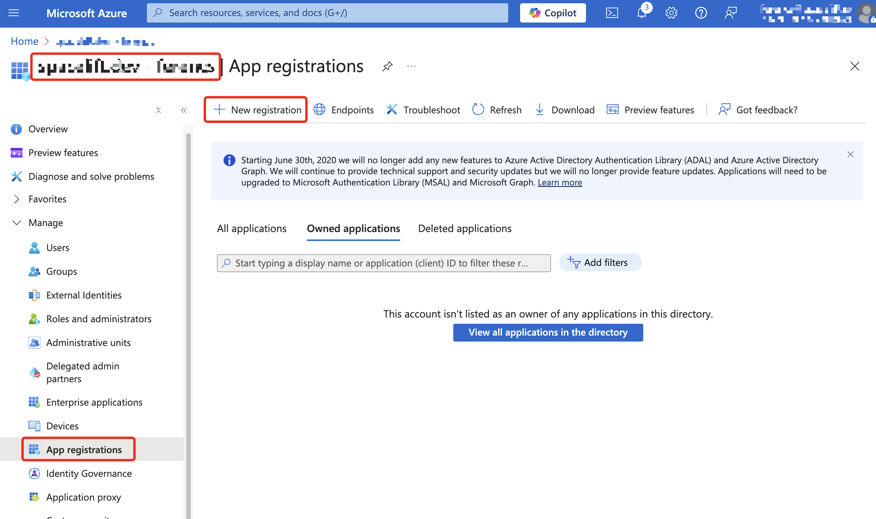Navigate to your Microsoft Entra ID