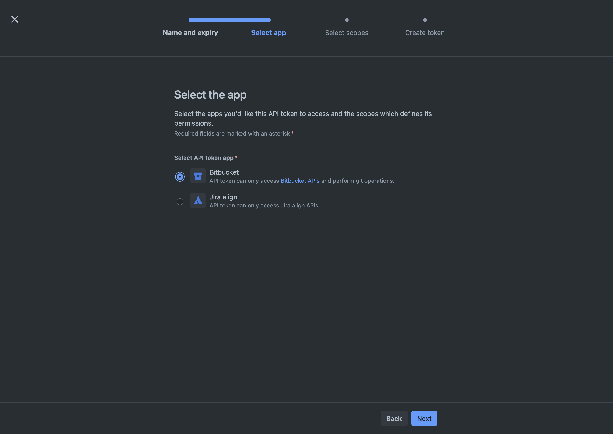 Api token app